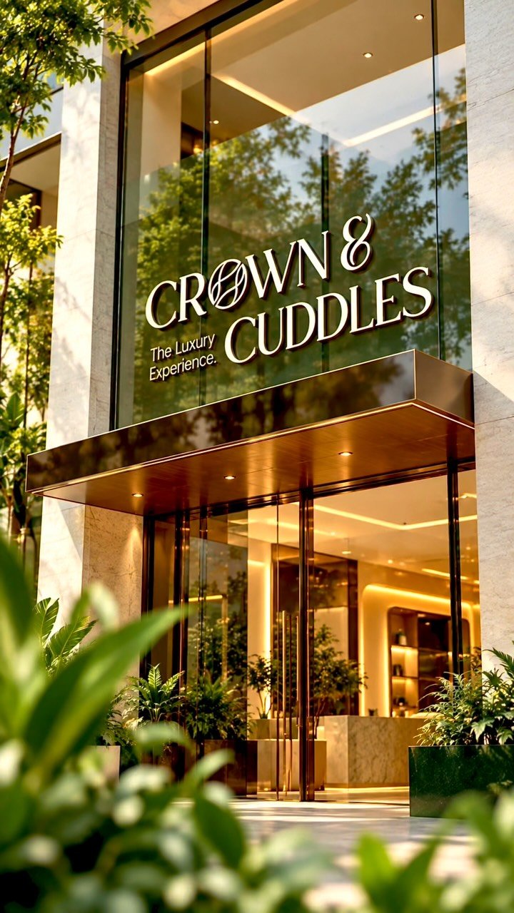 The story behind Crown & Cuddles’ brand identity.